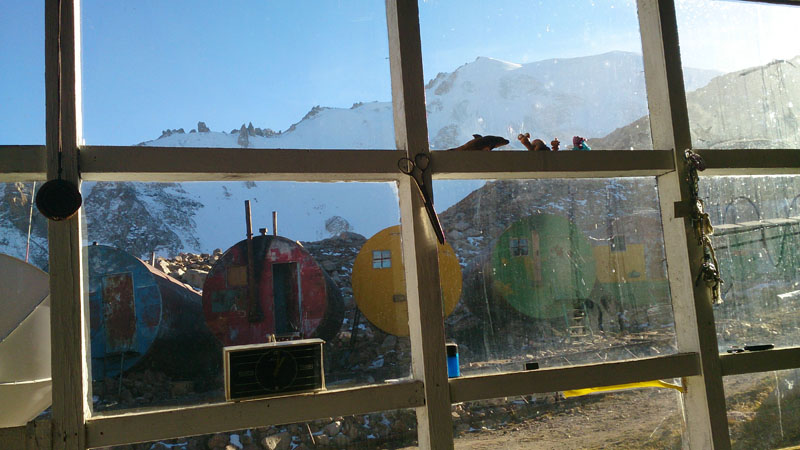 Туюксу т1 - вид с окна