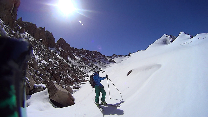 Спустились с Локомотива